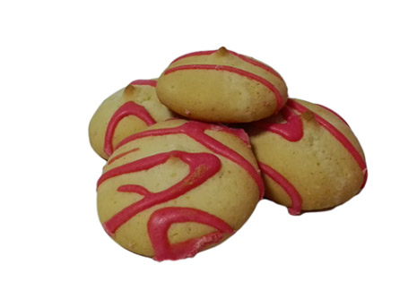 Печенье Юрасовское бисквитно - песочное «Розовое»